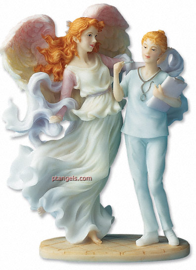 Seraphim Classic Angel Caring Touch with Nurse