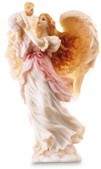 Mariah With Baby Angel Figurine